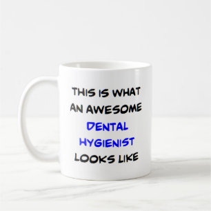 tandhygien i fantastisk kaffemugg