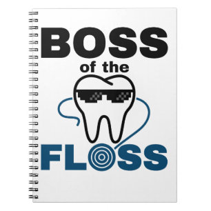 Tandhygienist Chef i blomningen Anteckningsbok