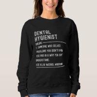 Tandhygienist Definition T-shirts Roliga Jobbtitla