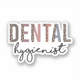 Tandhygienist, Gift for Dental Hygienist Grad Klistermärken