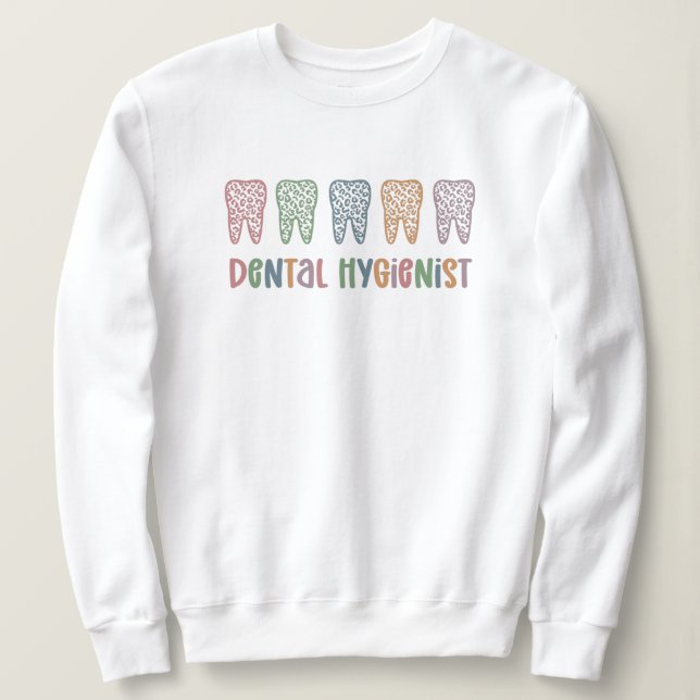 Tandhygienist | Hantverksgåvor från RDH-tandläkare T Shirt (Design framsida)
