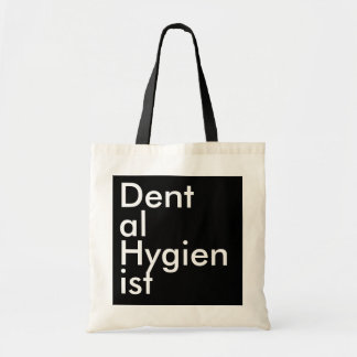 Tandhygienist i Black Square Tygkasse
