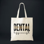 Tandhygienist | RDH Dentist Cheetah-tryckpresentat Tygkasse<br><div class="desc">Tandhygienist | Registrerad tandhygien - Denna utformning är perfekt för varje tandhygieniker. Det är också en underbar thanksgiving och julklapp för varje tandläkare och framtida RDH!</div>