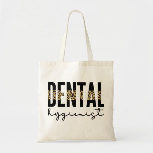 Tandhygienist RDH Dentist Cheetah-tryckpresentat Tygkasse