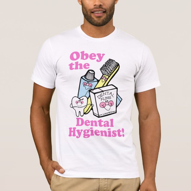 Tandhygienist T-shirt (Framsida)