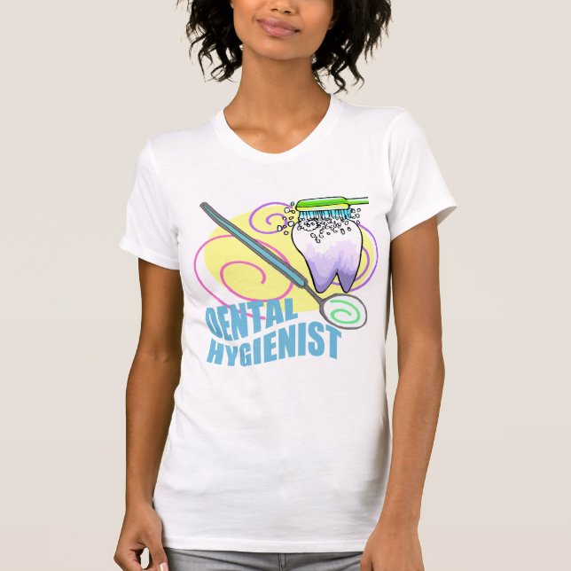 Tandhygienist Tee (Framsida)