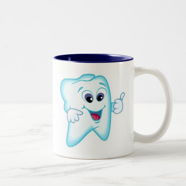 Tandhygienist Två-Tonad Mugg (Höger)
