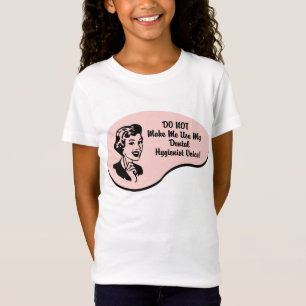 Tandhygienisten uttrycker tee