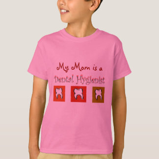 Tandhygienistgåvor, design för 3 tänder tee shirt