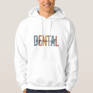 Tandhygienistpresent, tandläkarassistentpresent fö hoodie