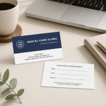 Tandklinik Tandläkare Professionell Logotyp