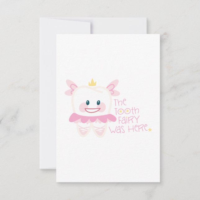 Tandköttet var här tack kort (Framsida)