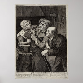 Tandlådan Land Antique-dentist Poster