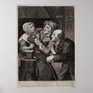 Tandlådan Land Antique-dentist Poster