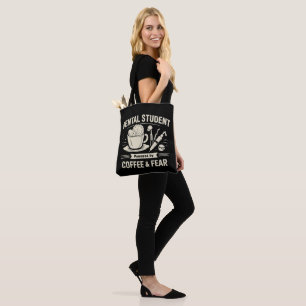 Tandläkar/tandhygien tygpåse bag Tote dental humor
