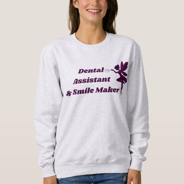 Tandläkarassistent & Smile Maker Älva Tröja (Framsida)