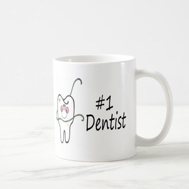 Tandläkare #1 kaffemugg (Höger)