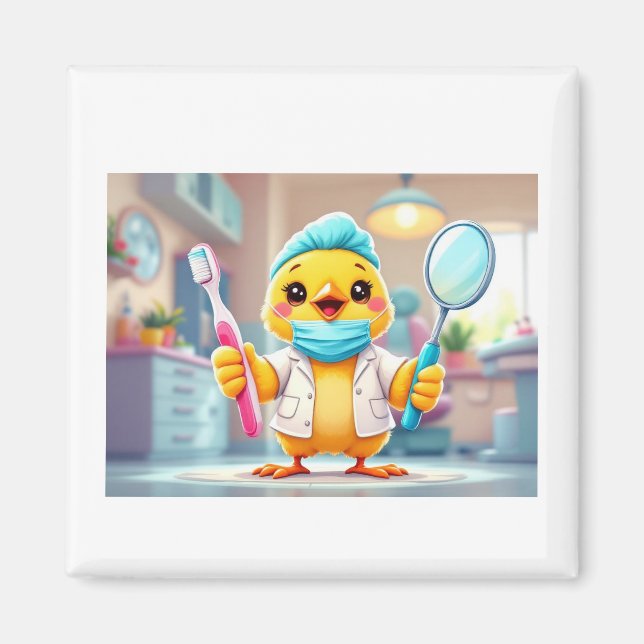 Tandläkare Chick Magnet  (Framsidan)
