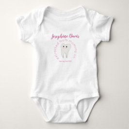Tandläkare eller tandläkare Ny mamma Baby One-Biet T Shirt