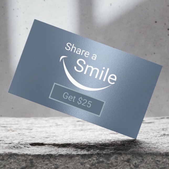 Tandläkare  en Smile Dusty Blue Dental Referral (Skapare uppladdad)