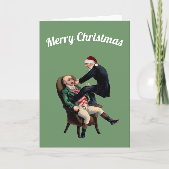 Tandläkare God Jul Kort (Framsida)