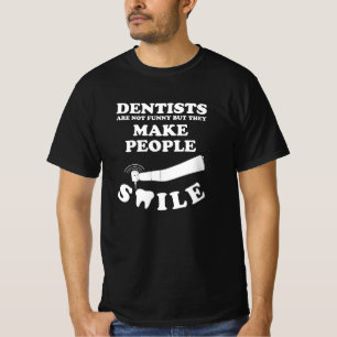 Tandläkare gör folk till sjömil   Dentist Funny Qu T Shirt
