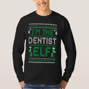 Tandläkare Jul Tomte Tandläkarhögskolan Tandvård H T Shirt