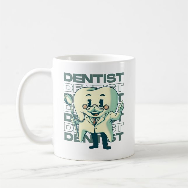Tandläkare Kaffemugg (Vänster)