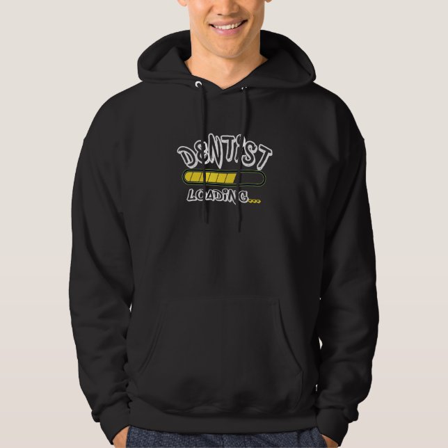 Tandläkare Laddar Framtid Hoodie (Framsida)