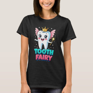 Tandläkare Magisk Tandandeälv Ving Kronstav Trolls T Shirt