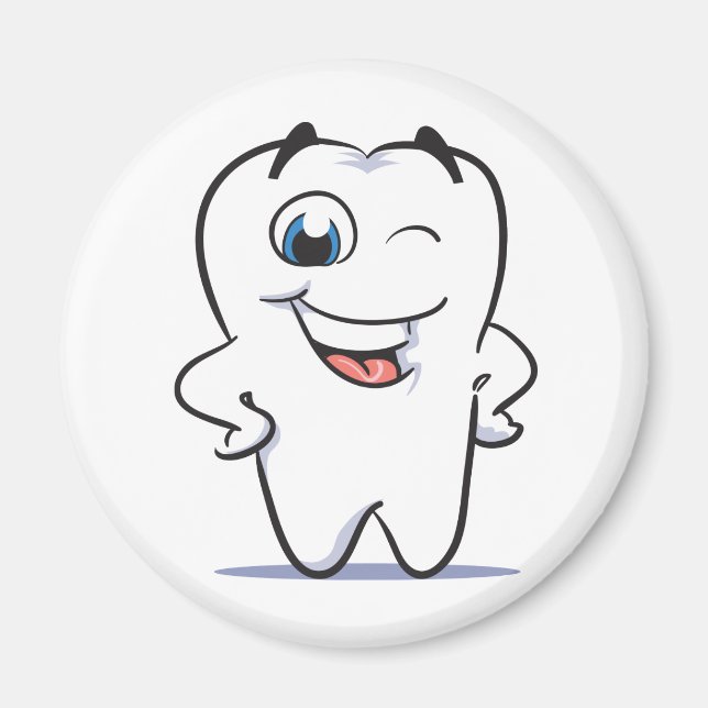 tandläkare magnet (Framsidan)