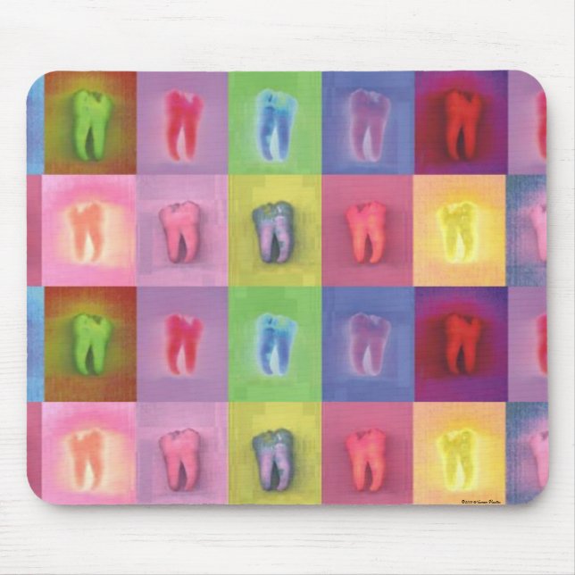 Tandläkare Mousepad Musmatta (Framsidan)