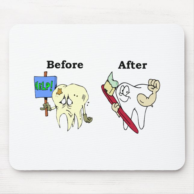 tandläkare musmatta (Framsidan)