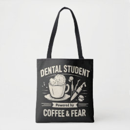 Tandläkare/tandhygienist tygpåse bag Tote dental h