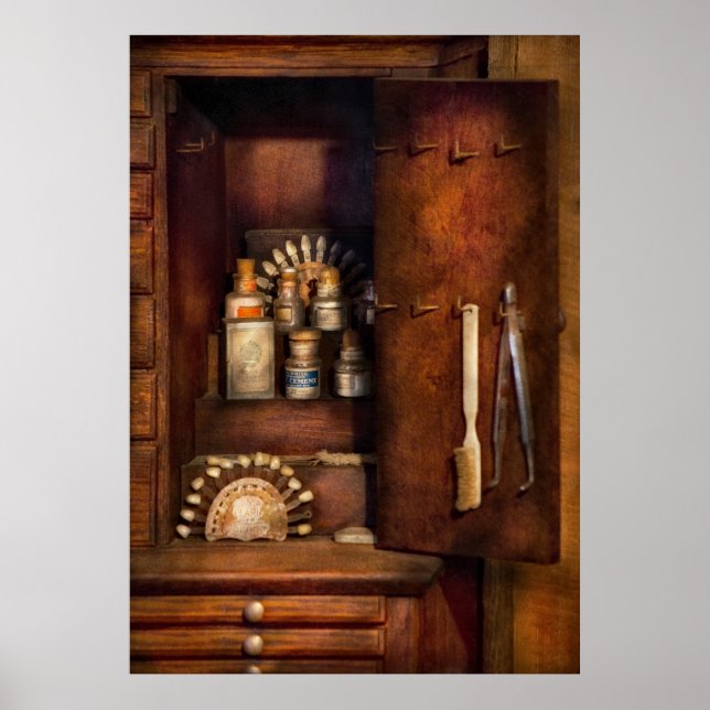 Tandläkare - Tandläkarkansliet Poster (Framsidan)