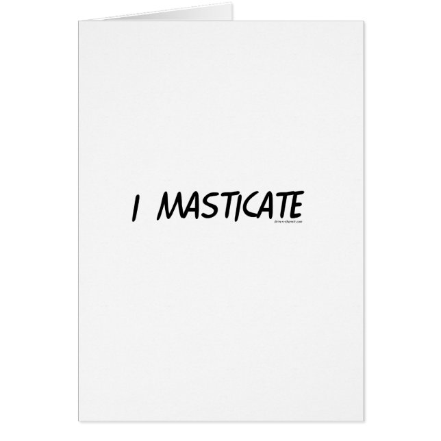 Tandläkarehumor Hälsningskort (Framsidan)