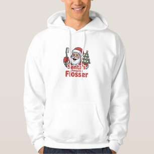 Tandläkarens julflosser favorit hoodie
