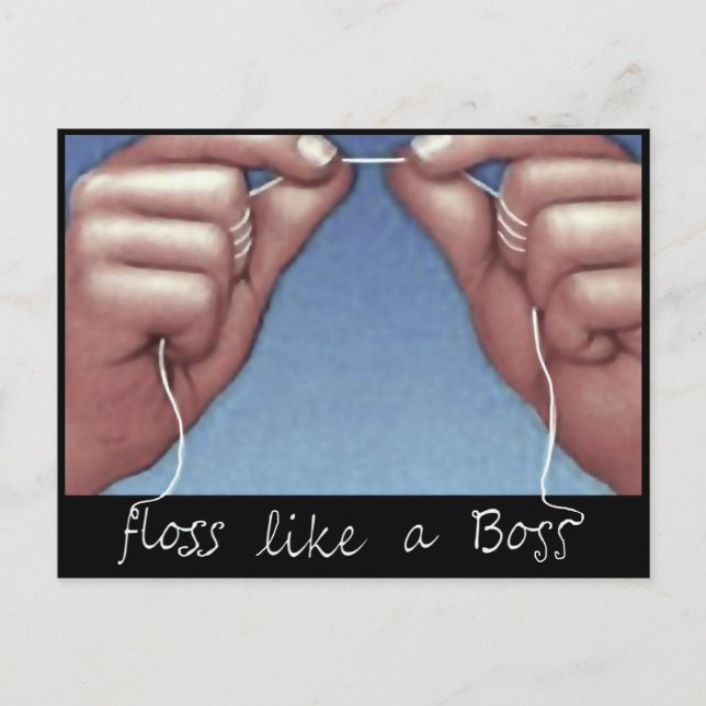 Tandläkarens mottagningstid vykort (Framsida)