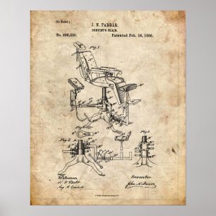Tandläkarepatent Poster