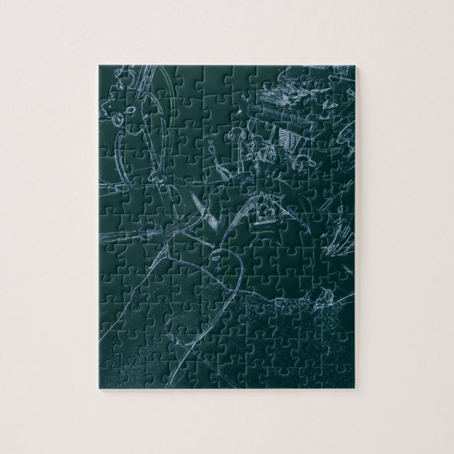 Tandläkarestolen Pussel (Vertikal)