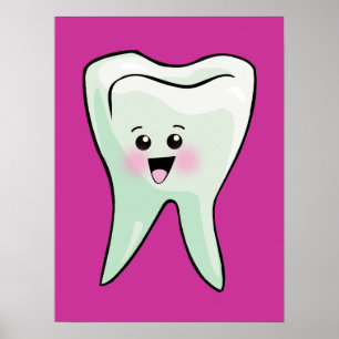 Tandläkaretandhygienistkonstverk Poster