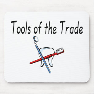 Tandläkareverktyg av handeln musmatta