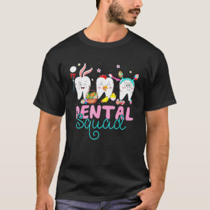 Tandläkargruppen Tand Kaninöron Påskägg Kyckling T Shirt