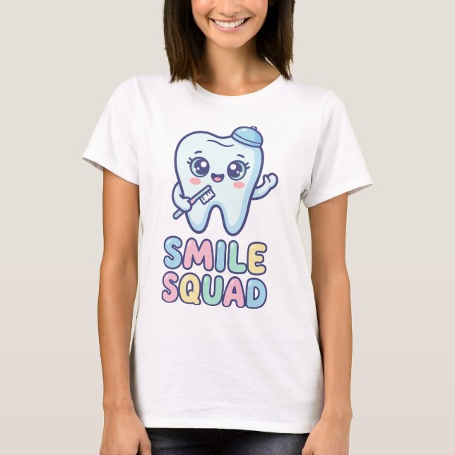Tandläkarhumor Grafik T Shirt (Framsida)