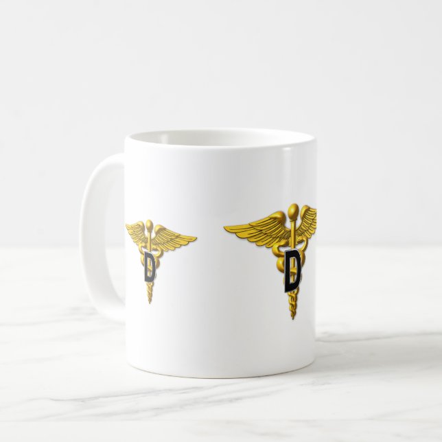 Tandläkarkåren  kaffemugg (Framsida vänster)
