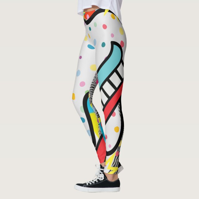 Tandläkarkonst Leggings (Vänster)