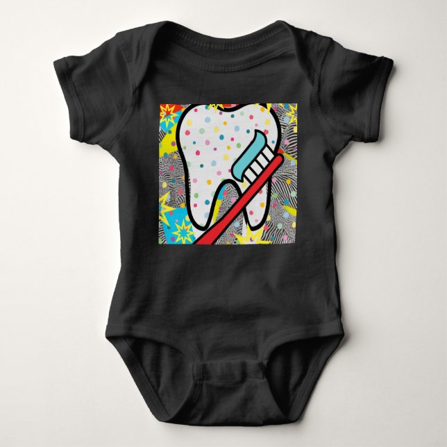 Tandläkarkonst T Shirt (Framsida)