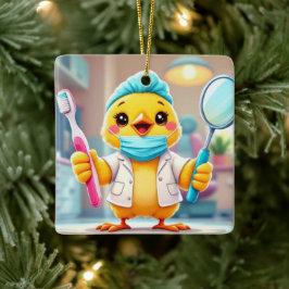 TandläkarKyckling Ornament