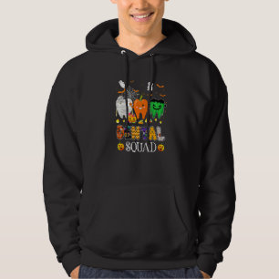 Tandläkarlag Tandläkare Halloween-kostym Skräckpum Hoodie