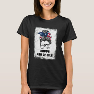Tandläkarliv Rufsiga Uppspinnhår Solglasögon Milit T Shirt